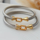 Stainless steel chain cuff