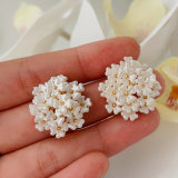 Flower earrings