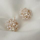 Flower earrings