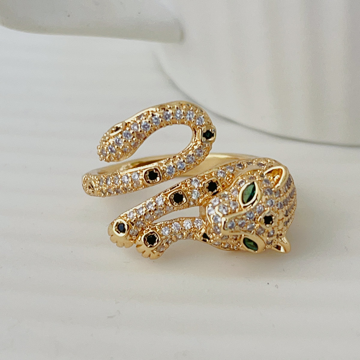 Black tiger ring