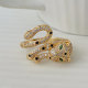 Black tiger ring