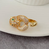 Pave tiger ring
