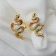 Colorful snake ring