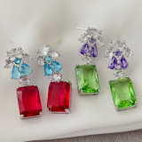 Fashion zircon earrings