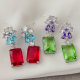 Fashion zircon earrings