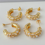Pearl hoops