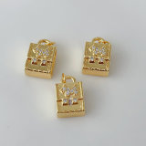 Shape bag charm