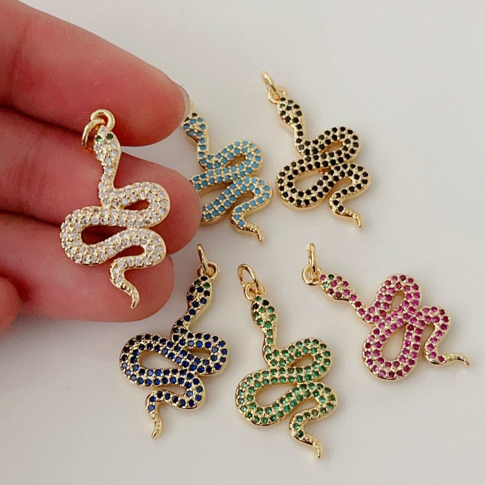 Pave snake charm