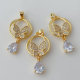 Pave butterfly charm