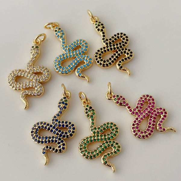 Pave snake charm