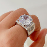 Clear square ring