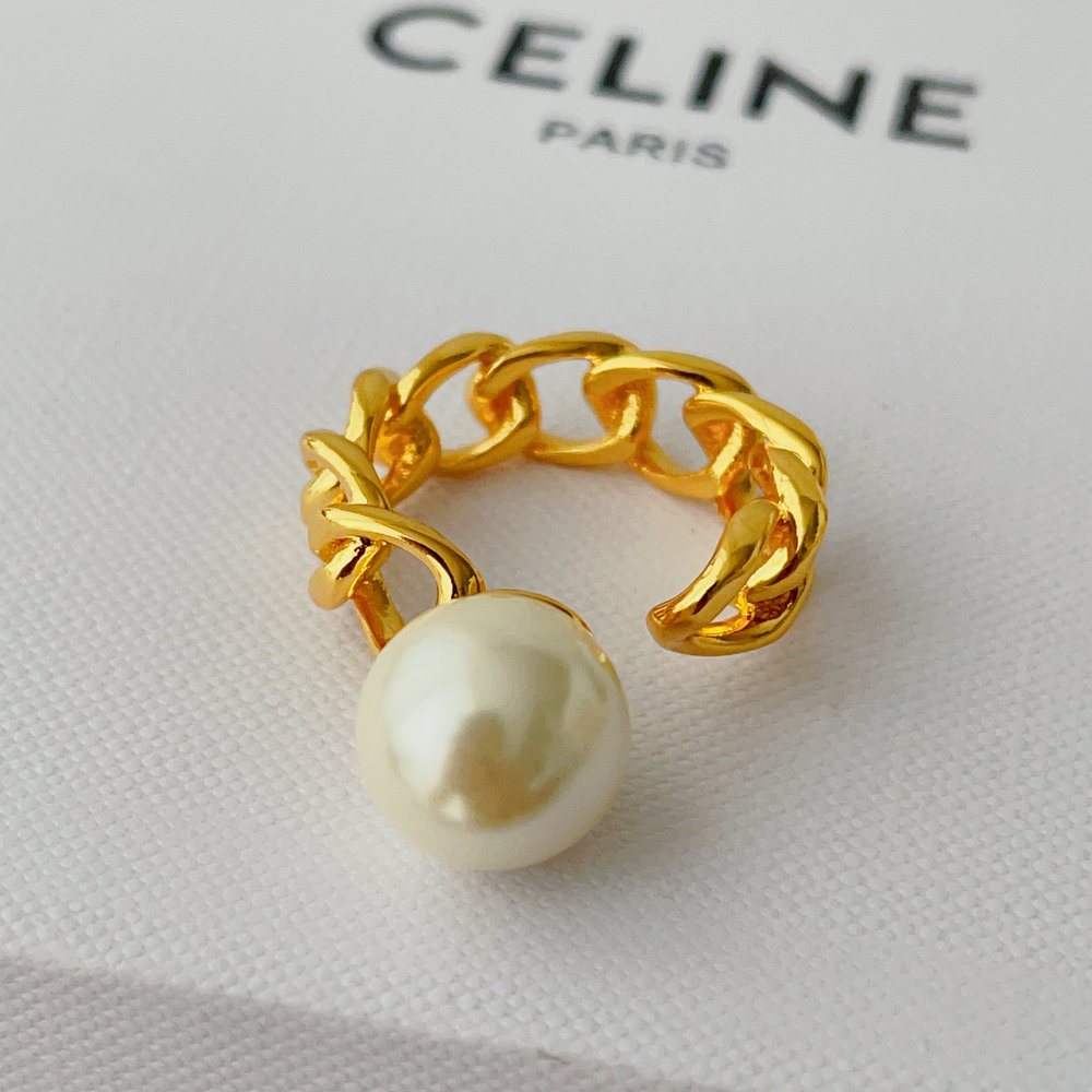 Pearl chain ring