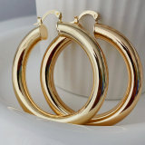 Chunky metal hoops 2inch