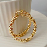 Bling chunky hoops