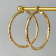 Bling chunky hoops