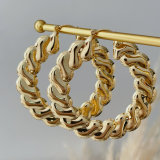 Big chain cbunky hoops