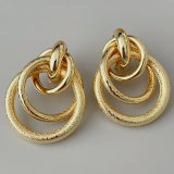 Chunky metal earrings