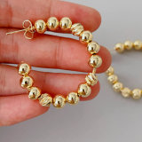 Gold ball hoop