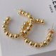 Gold ball hoop