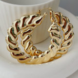Big chain cbunky hoops