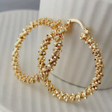 Bling chunky hoops
