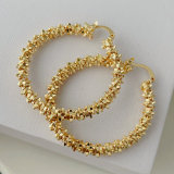 Bling chunky hoops