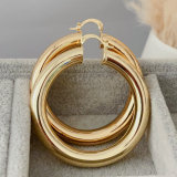 Chunky metal hoops 2inch