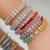 Pave zircon chunky bracelet