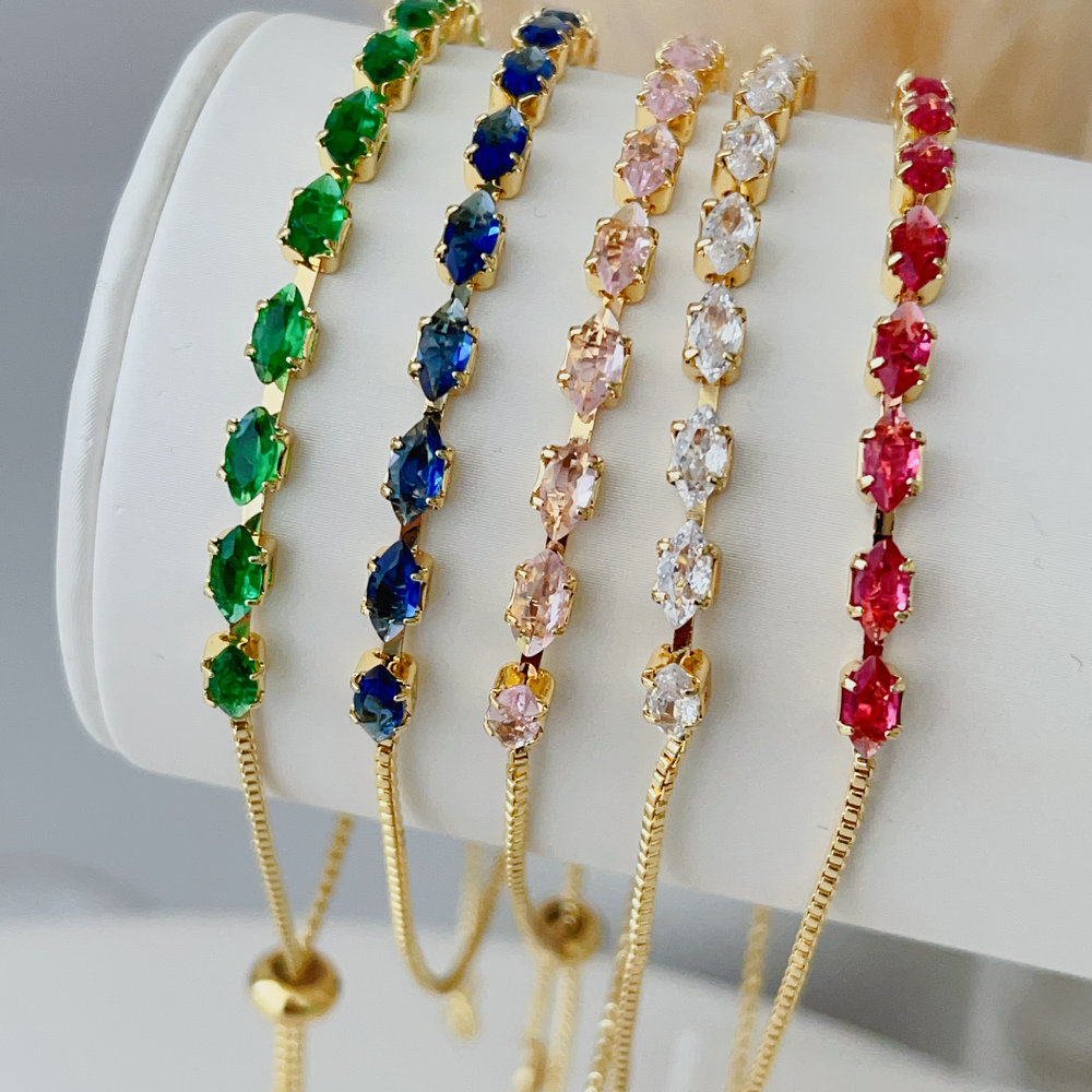 Pave zircon bracelet
