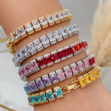 Pave zircon chunky bracelet