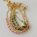 Pave zircon bracelet