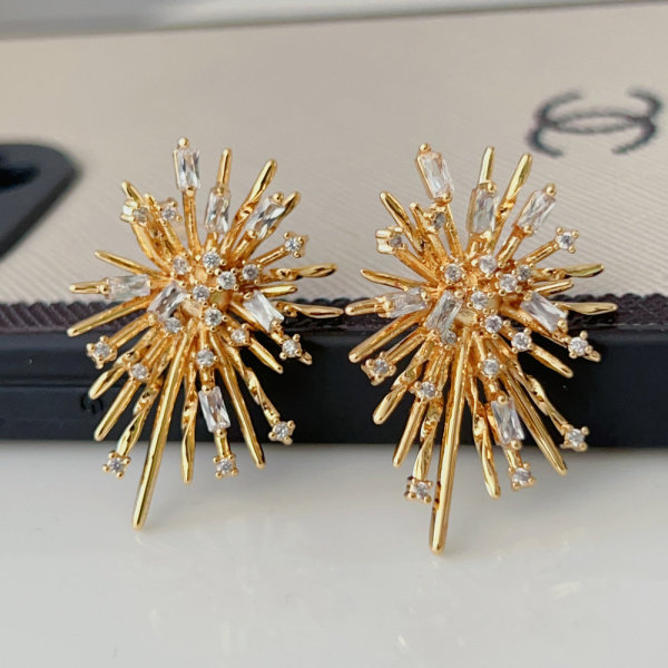 Flower earrings