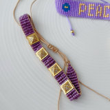 Stack miyuki bracelet