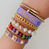 Stack miyuki bracelet