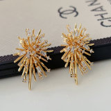 Flower earrings