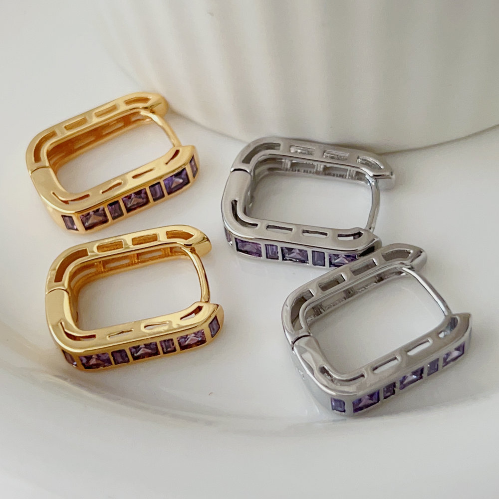 Purple zircon u hoop