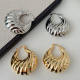 Metal chunky hoops