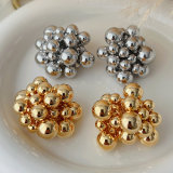 Ball tassel earrings