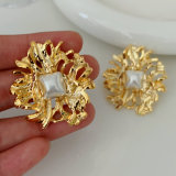 Flower earrings