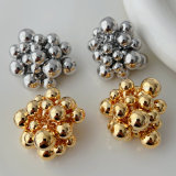 Ball tassel earrings