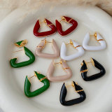 Enamel triangle hoop