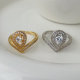 pave crown ring