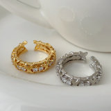 pave cross ring