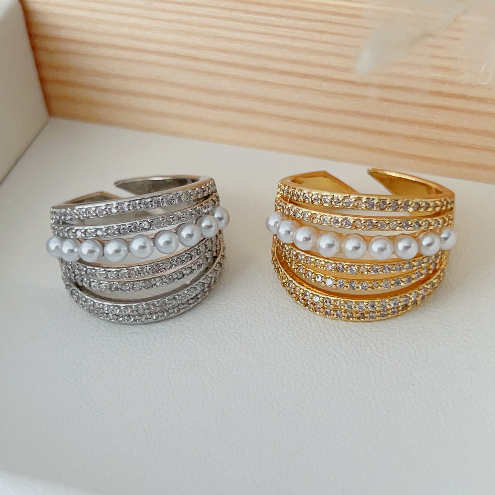 fashion pave ring