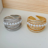 fashion pave ring