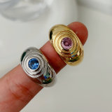 metal chunky ring