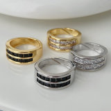 Pave fashion ring