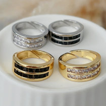 Pave fashion ring
