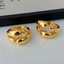 Metal gold plated ring