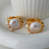 Fresh water pearl ring